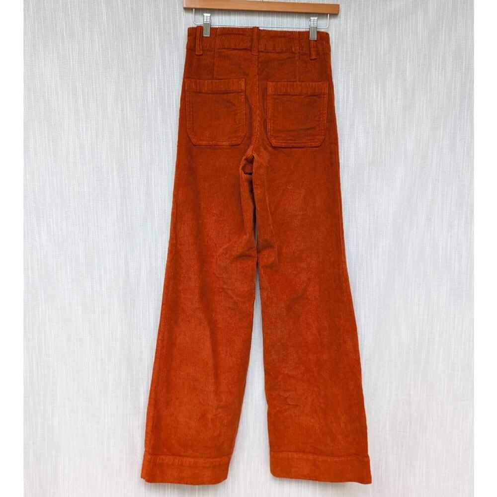 NWOT Favorite Daughter The Mischa Sedona Corduroy High-Rise Wide-Leg Pant, sz 24 - Picture 3 of 11